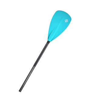 Two Bare Feet Fibreglass SUP to Kayak Double Ended Paddle Extension - Additional Blade Only (Aqua)