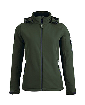 Womens Softshell Waterproof Jacket (Khaki)