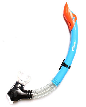 Two Bare Feet Junior Silicone Snorkel (Aqua)