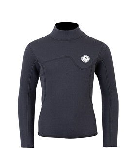 Two Bare Feet Junior Aspect 2.5mm Back Zip Jacket (Black)