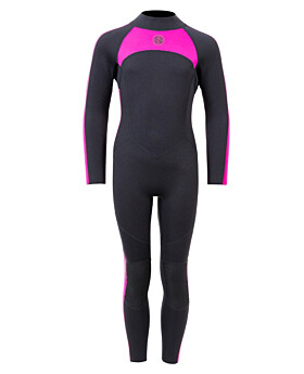 Two Bare Feet Flare 2.5mm Junior Wetsuit (Black/Raspberry)-XS