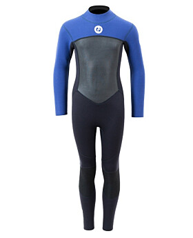 Two Bare Feet Thunderclap Pro 3/2mm Junior Wetsuit (Black / Blue)