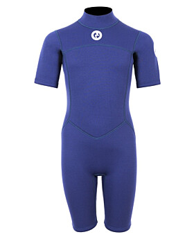 Two Bare Feet Thunderclap 2.5mm Junior Shorty Wetsuit (Navy)