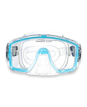 Two Bare Feet Adult Silicone Mask Set 1 (Aqua)