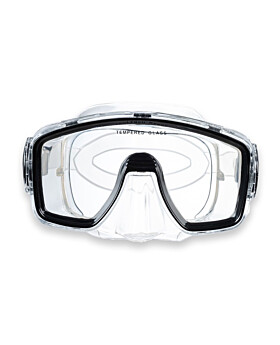 Two Bare Feet Adult Silicone Mask Set 1 (Black)