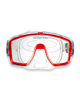 Two Bare Feet Adult Silicone Mask Set 1 (Red)