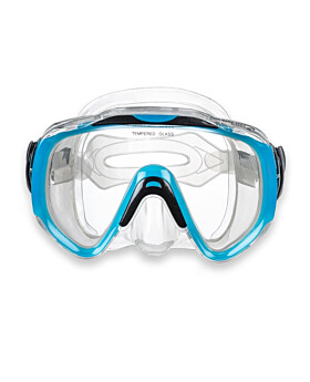 Two Bare Feet Adult Silicone Mask Set 2 XL (Aqua)