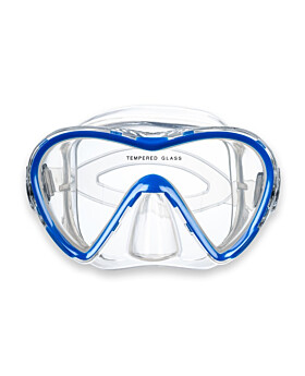 Two Bare Feet Adult Silicone Mask Set 3 (Blue)