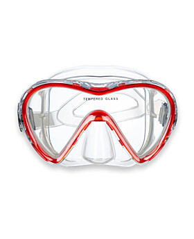 Two Bare Feet Adult Silicone Mask Set 3 (Red)