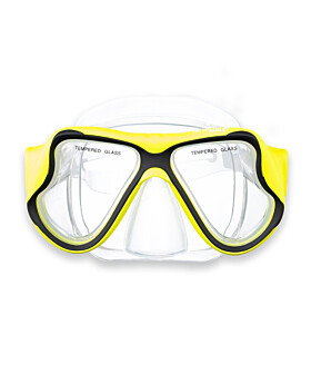 X-Dive Silicone Mask (Yellow / Clear)