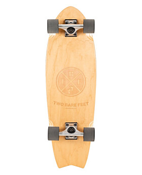 Two Bare Feet Malaga 31in Canadian Maple Longboard Skateboard Complete
