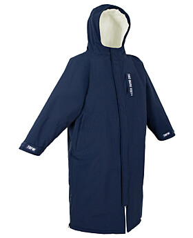 Two Bare Feet Waterproof Riding Robe (Marine Blue/Cream)-XS