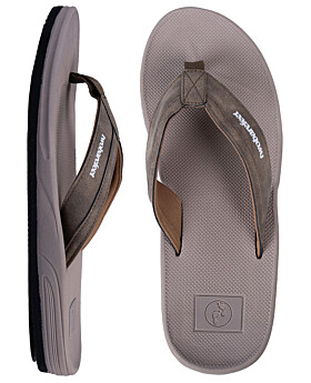 Drift Mens Flip Flops (Brown)