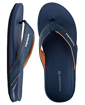 Harbour Mens Flip Flops (Blue)