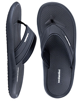 Stride Mens Flip Flops (Black)