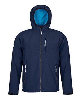 Mens Sherpa Lined Waterproof Jacket (Marine Blue/Blue)