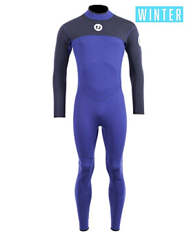 Two Bare Feet Thunderclap 5/4mm Mens Winter Wetsuit (Navy)