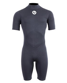 Two Bare Feet Thunderclap 2.5mm Mens Shorty Wetsuit (Black)