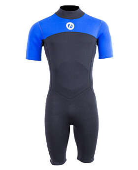 Two Bare Feet Thunderclap 2.5mm Mens Shorty Wetsuit (Blue / Black)