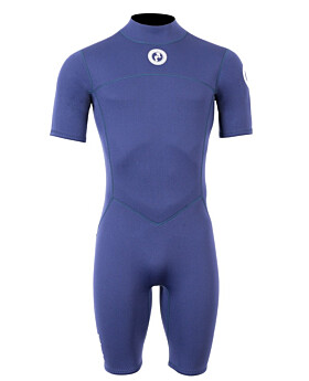 Two Bare Feet Thunderclap 2.5mm Mens Shorty Wetsuit (Navy)