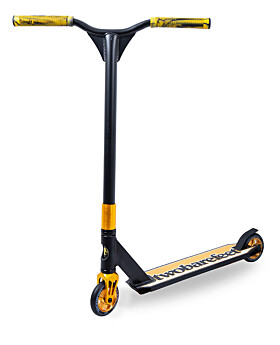 Two Bare Feet Metropolis Stunt Scooter (Metallic Gold)