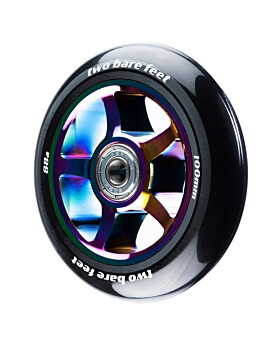 TBF Alloy Series Scooter Wheel - 5 Star (Neochrome Single Wheel)