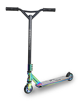 Two Bare Feet Logo Model Stunt Scooter (Neochrome)