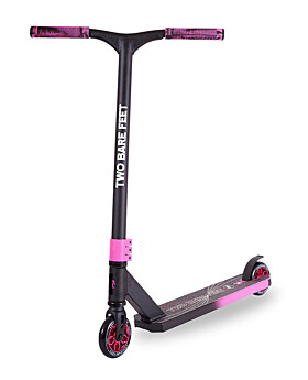 Two Bare Feet Chaos Stunt Scooter (Black/Pink)