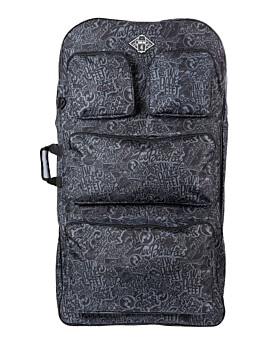 44" Quad Bodyboard Bag (Grey Classic Pattern)