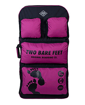 44" Quad Bodyboard Bag (Raspberry)