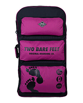 44" Triple Bodyboard Bag (Raspberry)
