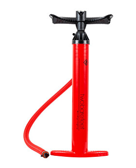 Two Bare Feet HP8 High Pressure 21psi Dual Action Hand Pump (Red)