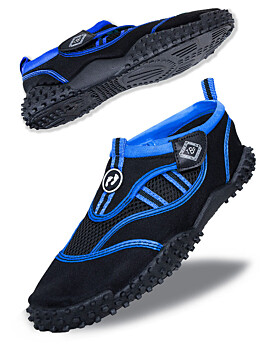 Two Bare Feet Rockpool Adults Aqua Shoes (Blue)