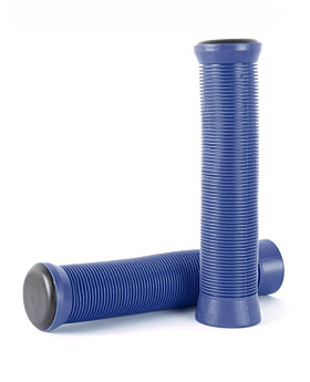 TBF Ultra Series Rubber Handlebar Grips Pair (Blue)