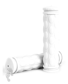 TBF Pro Series Scooter Handlebar Grips (White)