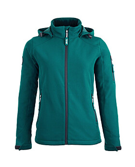 Womens Softshell Waterproof Jacket (Sea Green)