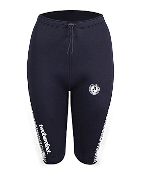 Two Bare Feet Womens Silicone Print Series 2.5mm Neoprene Wetsuit Shorts (Black/White)