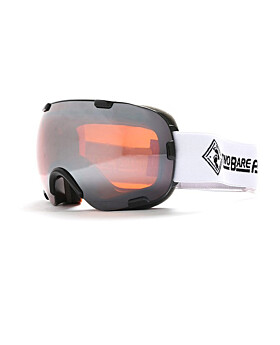 Two Bare Feet Method Ski Snow Goggles (Black / Mirror Orange)