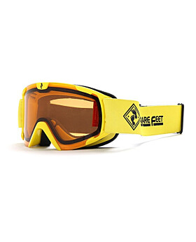 Two Bare Feet Nitro Junior Ski Snow Goggles (Yellow / Orange)