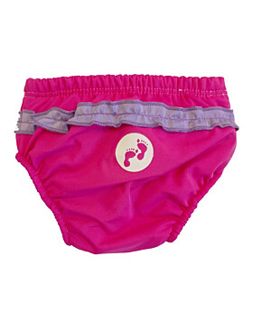 Two Bare Feet Baby Swim Nappy (Raspberry)