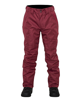 Two Bare Feet Terrain Adults 8K / 5K Snow Pant (Deep Burgundy)