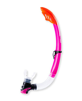 Two Bare Feet Silicone Snorkel (Pink)