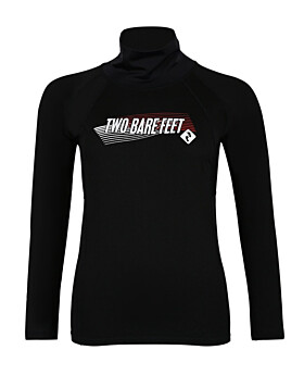 Two Bare Feet Unisex Long Sleeve Thermal Rash Vest (Black)-3XL