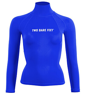 Two Bare Feet Unisex Long Sleeve Rash Vest (Blue)