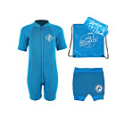 Premier Baby Swim Kit - Aquatica Wetsuit + Nappy Shorts + Towel + Bag (Aqua)