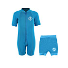 Essentials Baby Swim Kit - Aquatica Wetsuit + Nappy Shorts (Aqua)