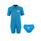 Essentials Baby Swim Kit - Aquatica Wetsuit + Swim Nappy (Aqua)