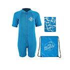 Essentials Baby Swim Kit - Aquatica Wetsuit + Towel + Bag (Aqua)