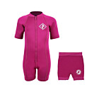 Essentials Baby Swim Kit - Aquatica Wetsuit + Nappy Shorts (Raspberry)