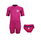 Essentials Baby Swim Kit - Aquatica Wetsuit + Swim Nappy (Raspberry)